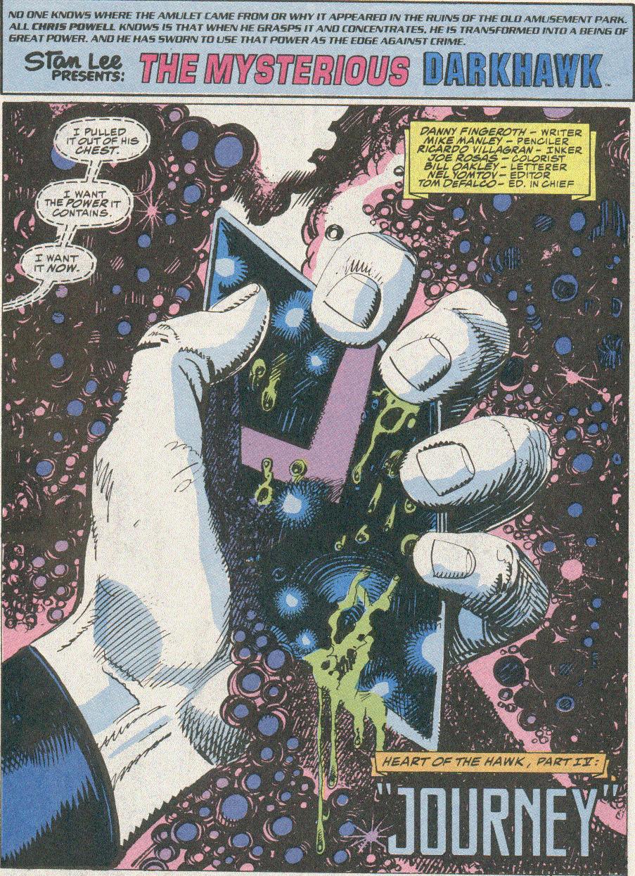 Darkhawk (1991) Issue #13 - Page 2