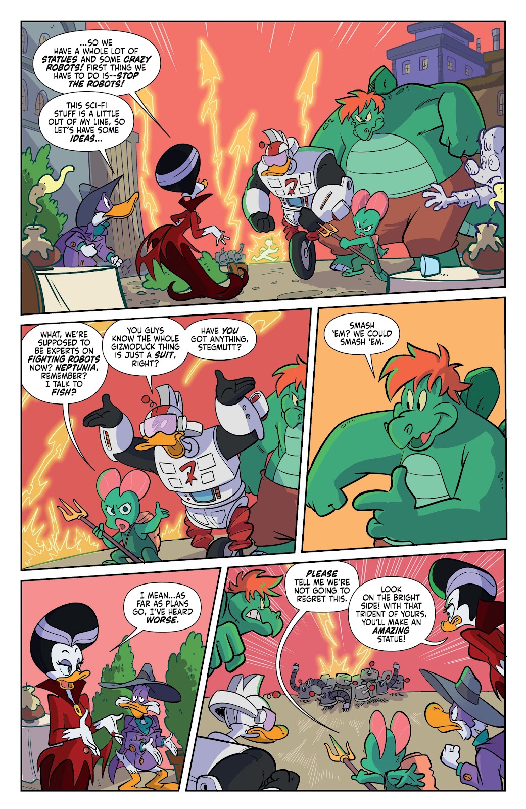 Darkwing Duck: Justice Ducks Issue #2 - Page 11