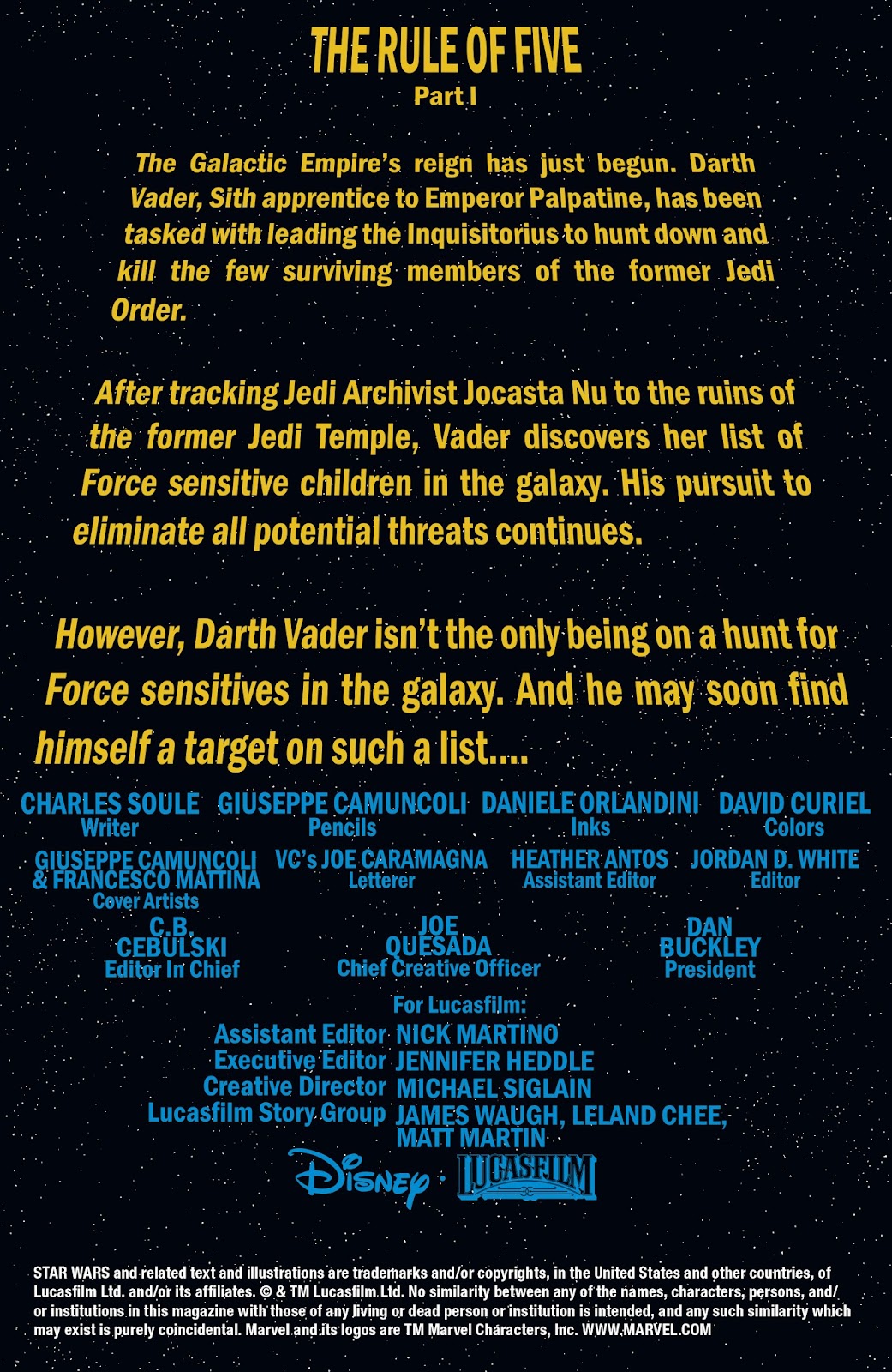 Darth Vader (2017) Issue #11 - Page 2