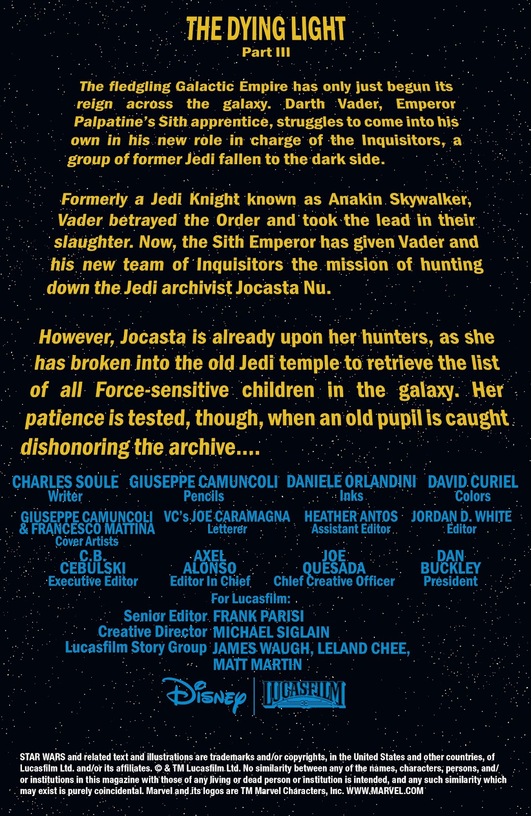 Darth Vader (2017) Issue #9 - Page 2