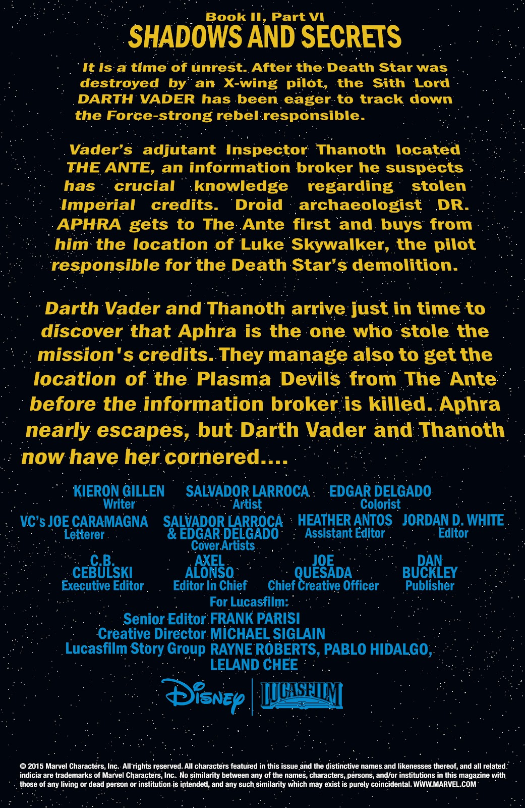 Darth Vader (2015) Issue #12 - Page 2