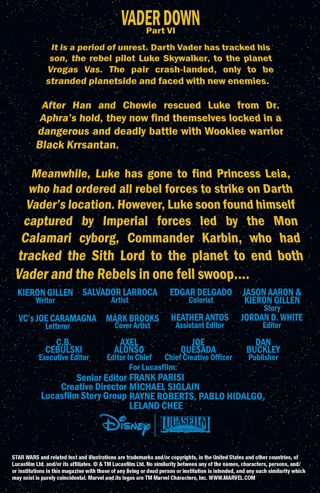 Darth Vader (2015) Issue #15 - Page 2