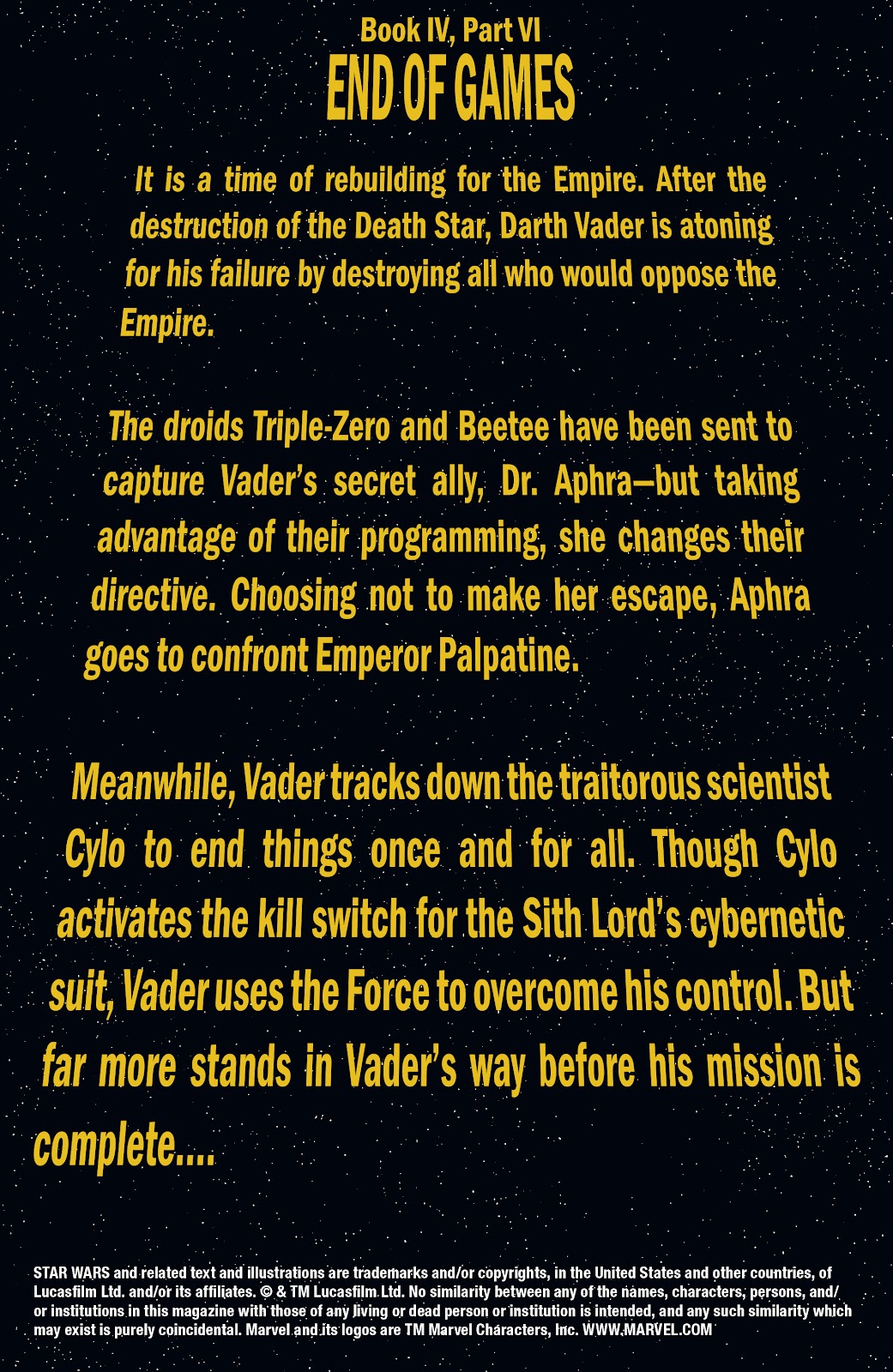 Darth Vader (2015) Issue #25 - Page 2