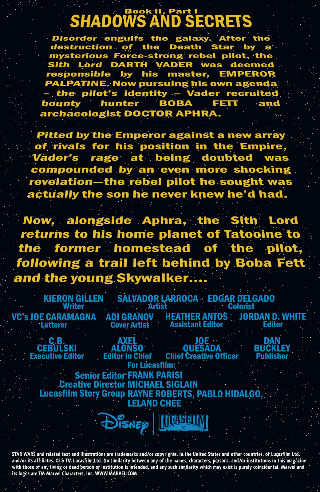 Darth Vader (2015) Issue #7 - Page 2
