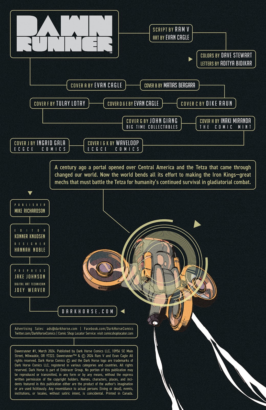 Dawnrunner Issue #1 - Page 2