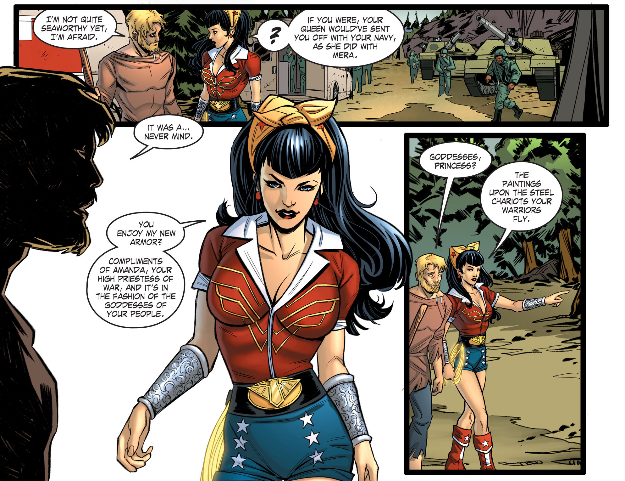 DC Comics: Bombshells Issue #12 - Page 7