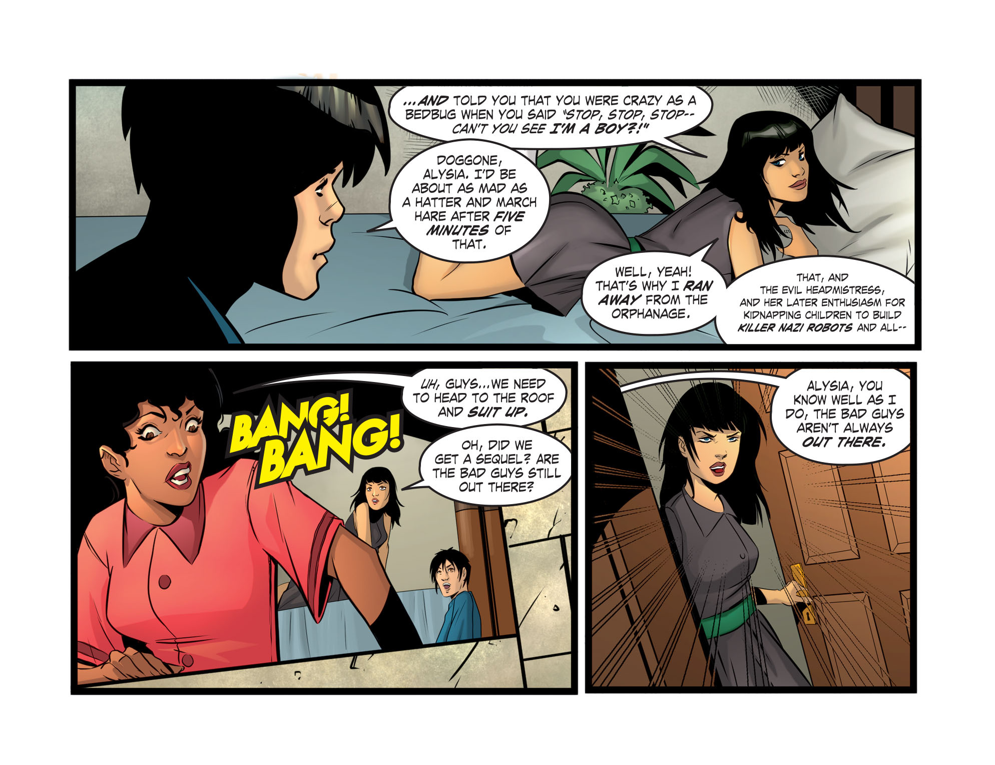 DC Comics: Bombshells Issue #38 - Page 4