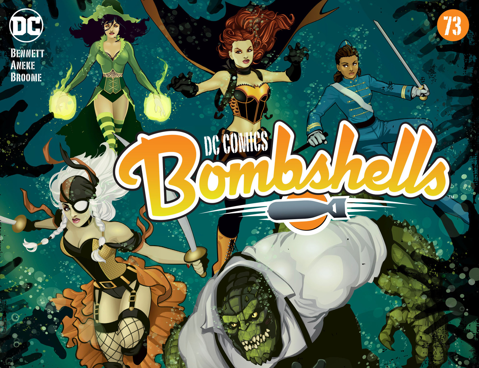 DC Comics: Bombshells Issue #73 - Page 1