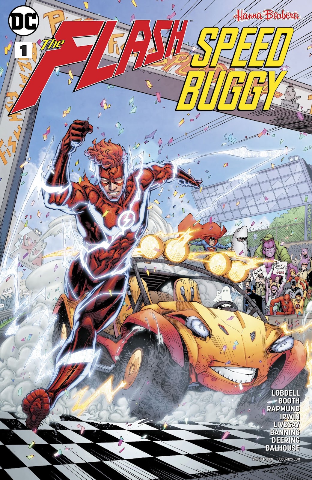 DC Meets Hanna-Barbera Issue_Flash_-_Speed_Buggy - Page 1