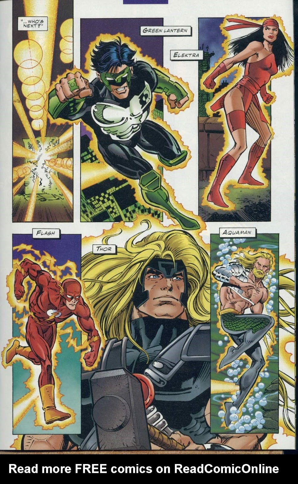 DC Versus Marvel/Marvel Versus DC Issue #1 - Page 19