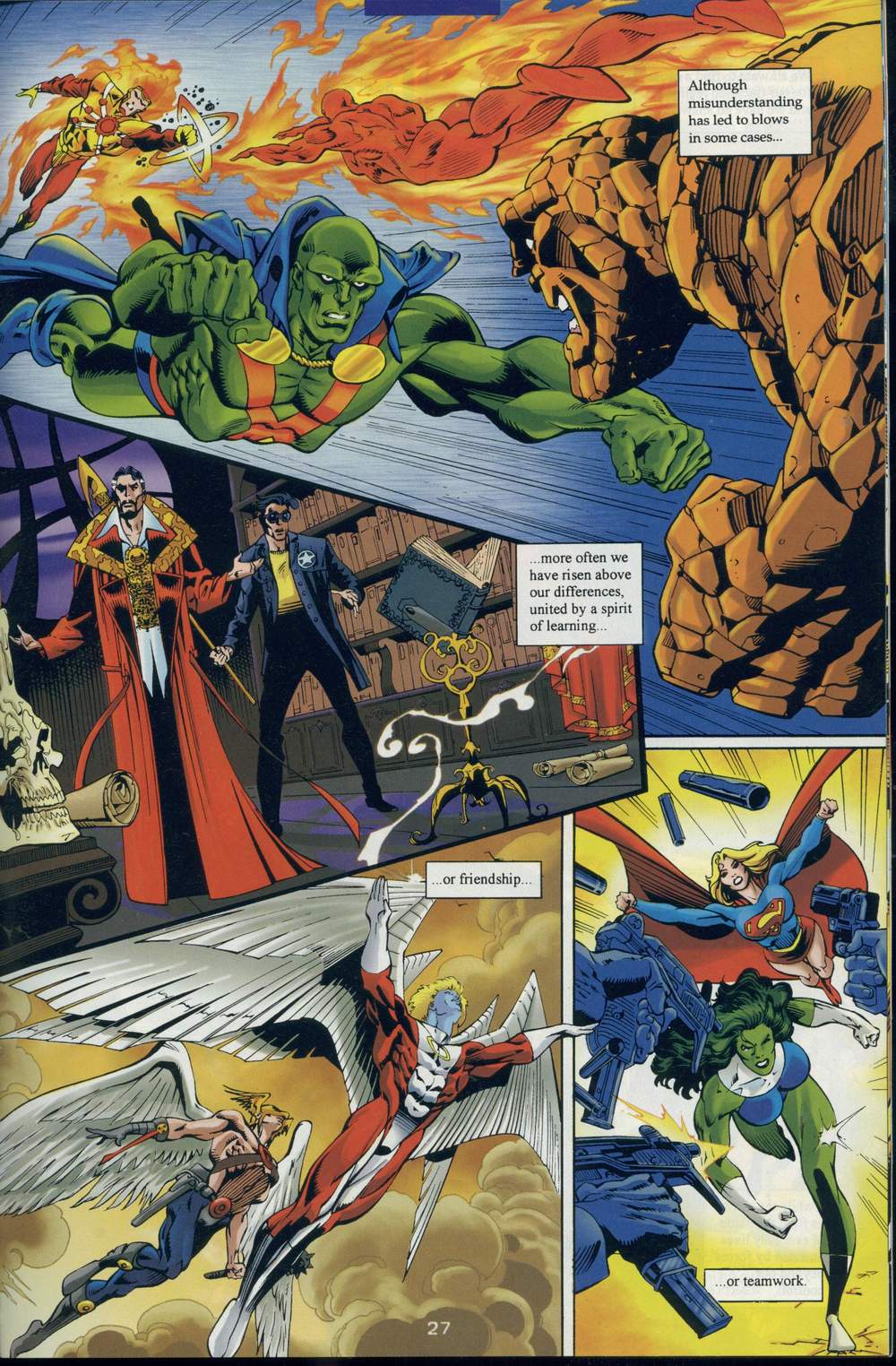 DC Versus Marvel/Marvel Versus DC Issue #1 - Page 29