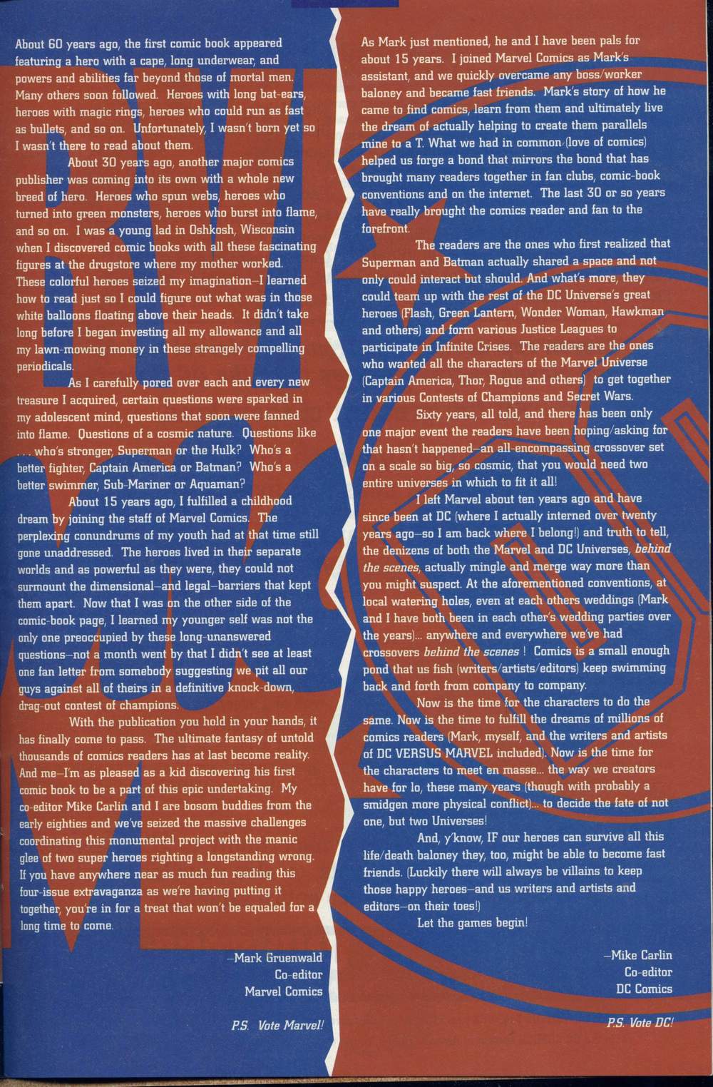 DC Versus Marvel/Marvel Versus DC Issue #1 - Page 35