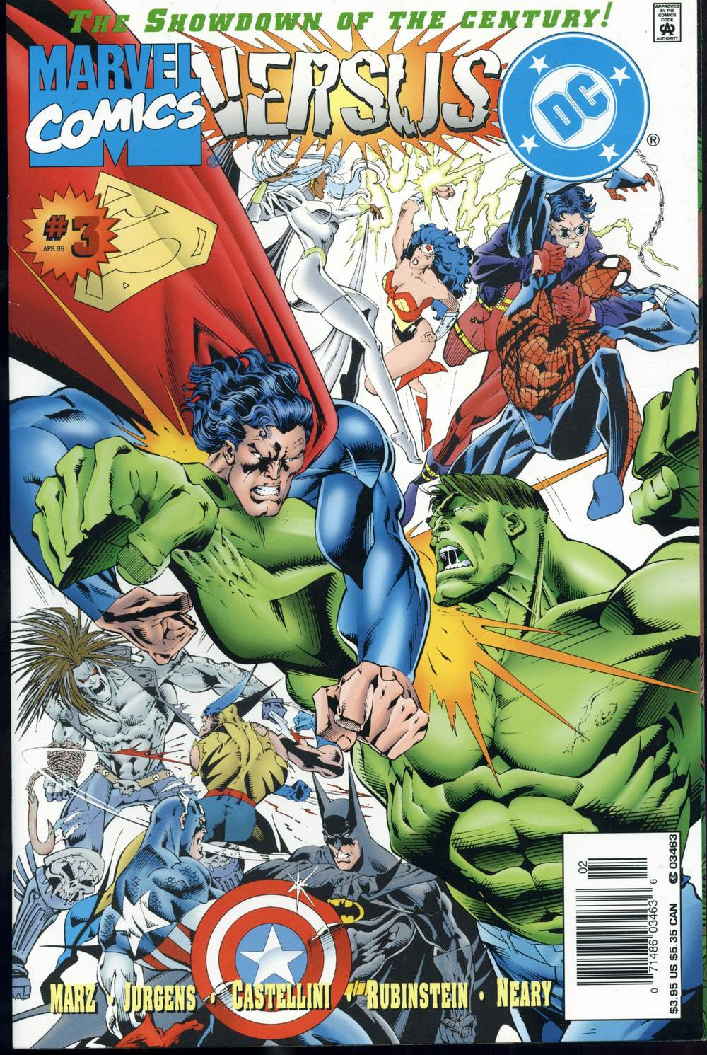 DC Versus Marvel/Marvel Versus DC Issue #3 - Page 1