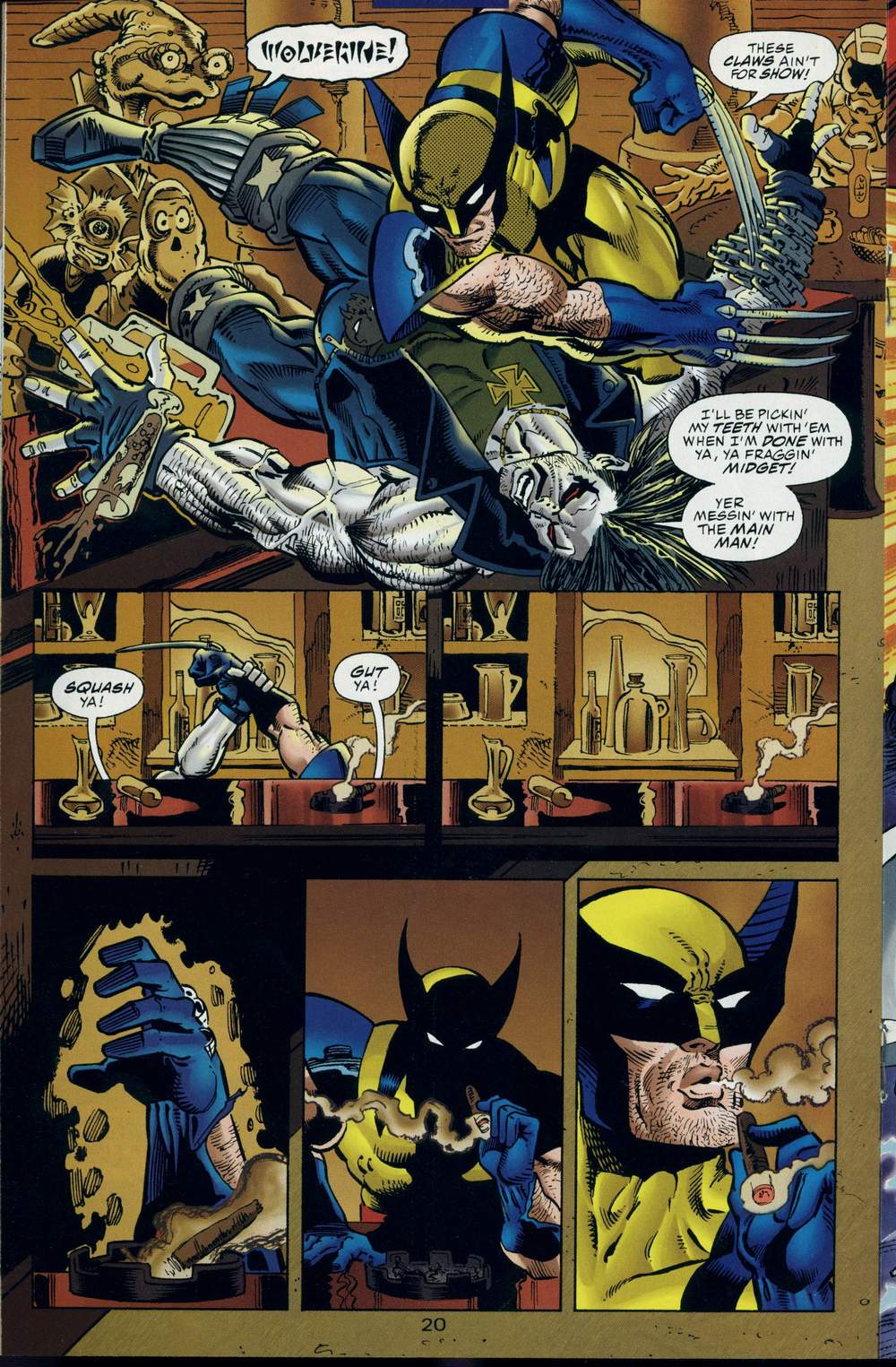 DC Versus Marvel/Marvel Versus DC Issue #3 - Page 21