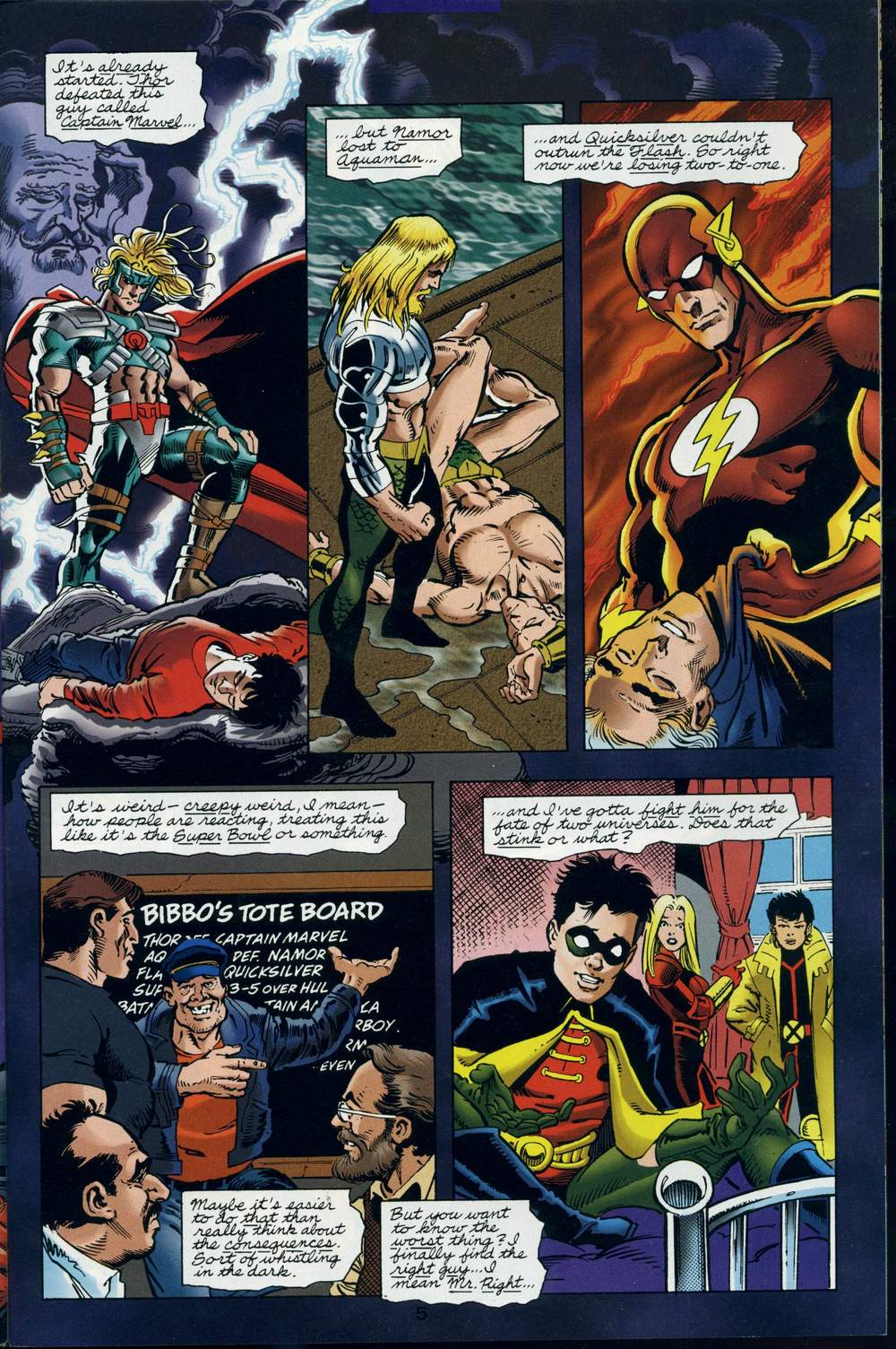 DC Versus Marvel/Marvel Versus DC Issue #3 - Page 6