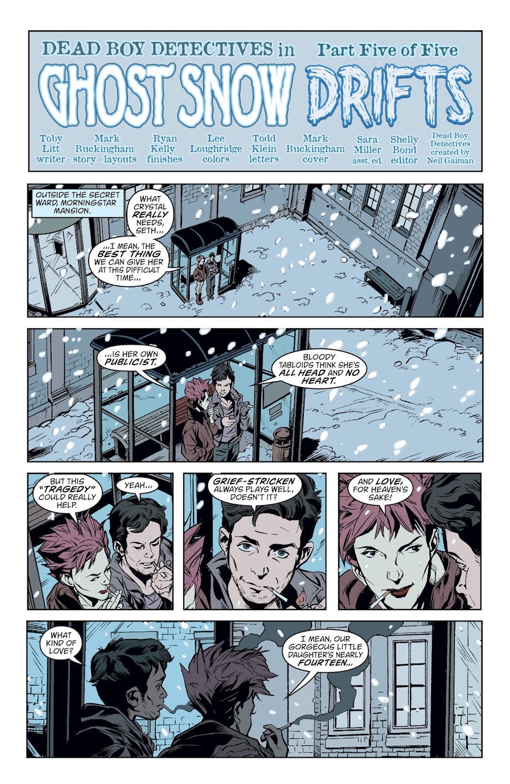Dead Boy Detectives Issue #11 - Page 2