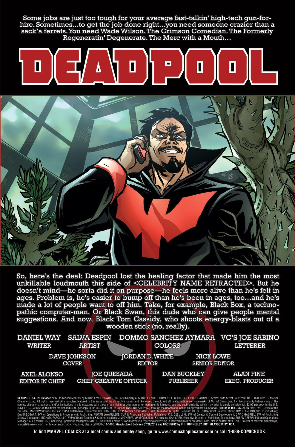 Deadpool (2008) Issue #59 - Page 2