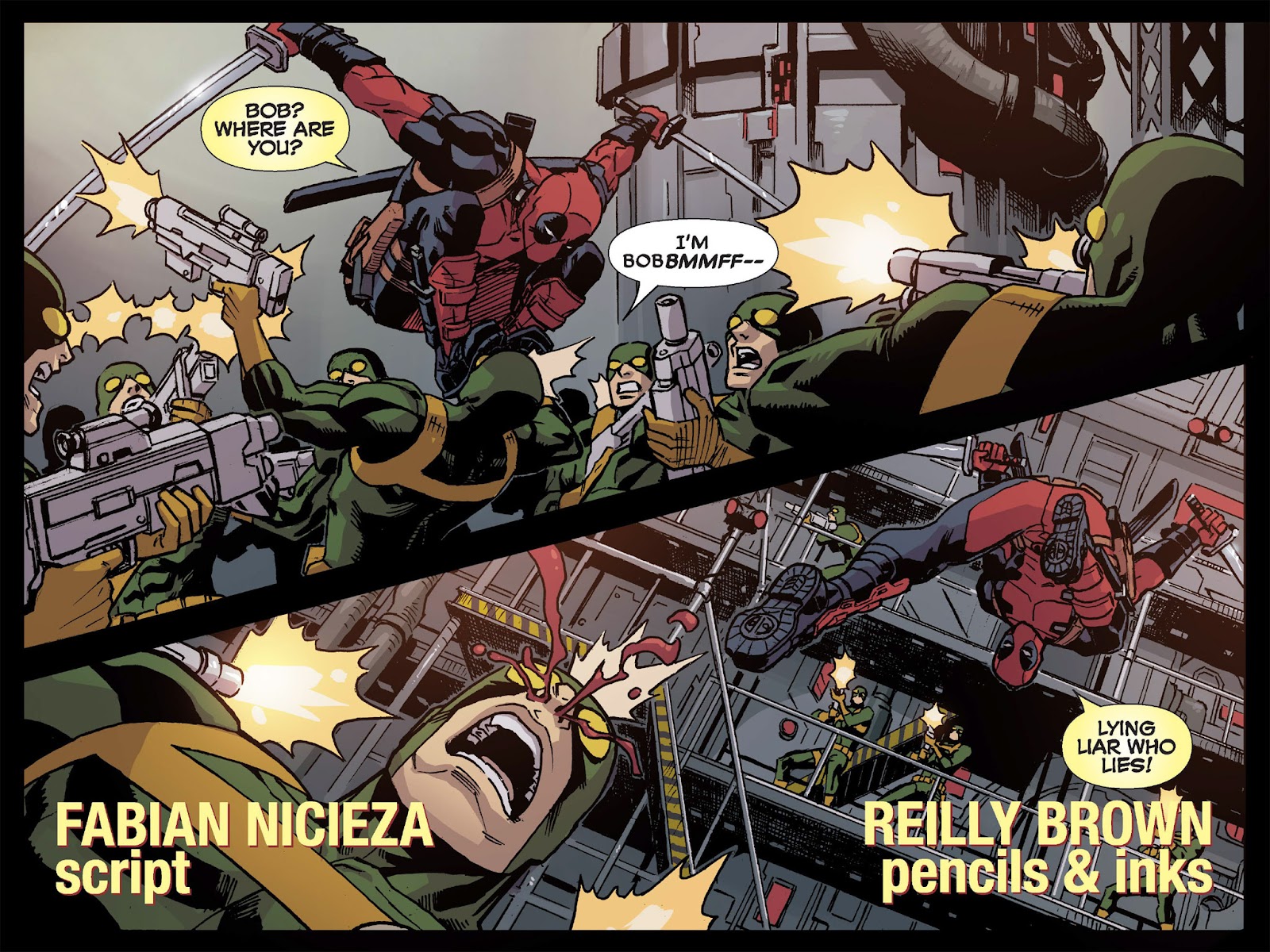 Deadpool & Cable: Split Second Infinite Comic Issue #1 - Page 9