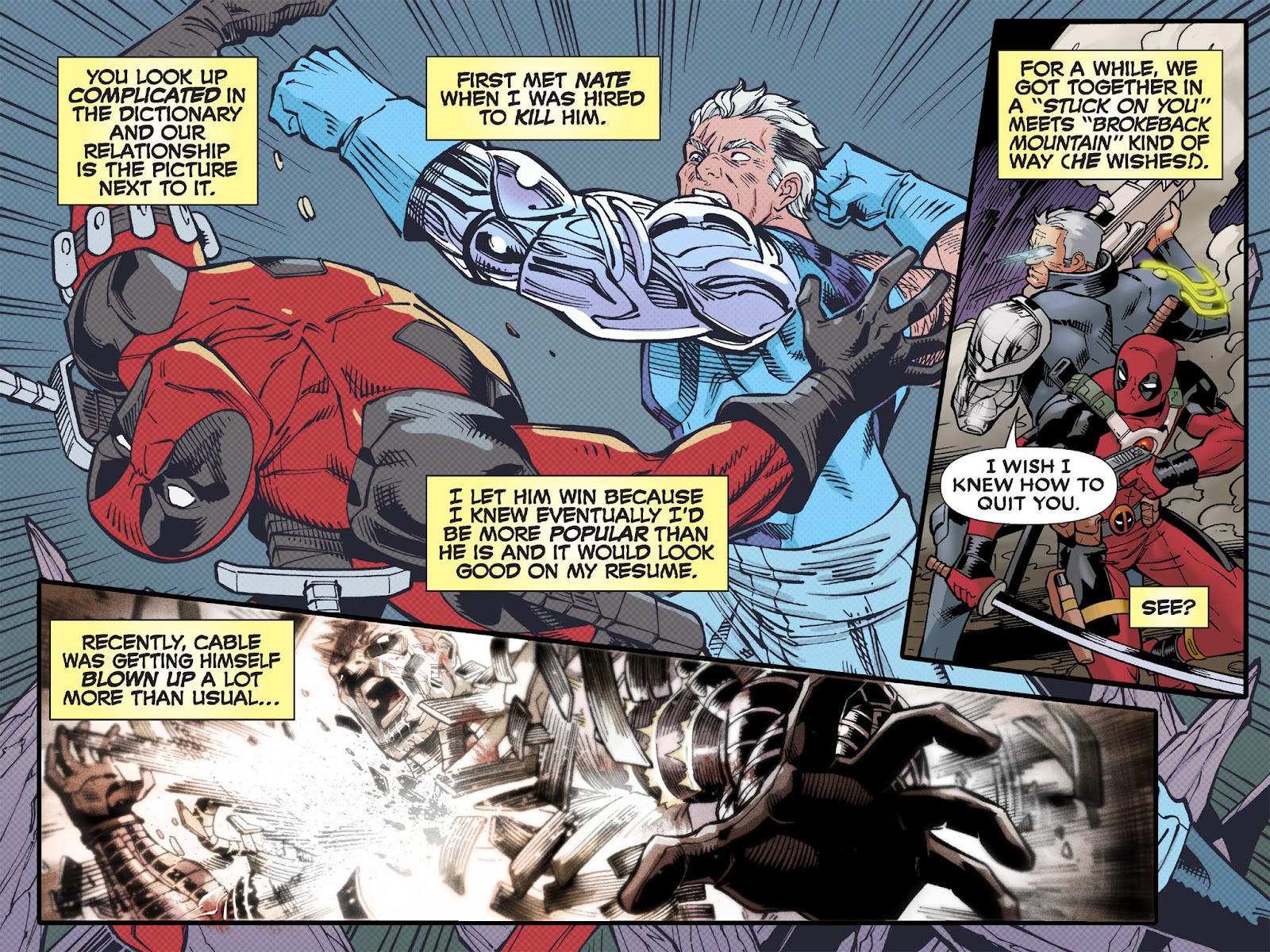 Deadpool & Cable: Split Second Infinite Comic Issue #2 - Page 12