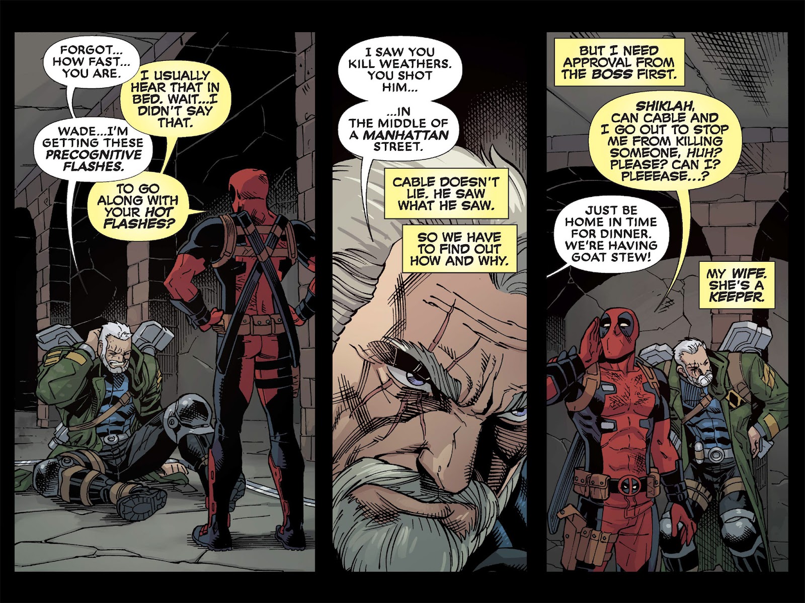 Deadpool & Cable: Split Second Infinite Comic Issue #2 - Page 17