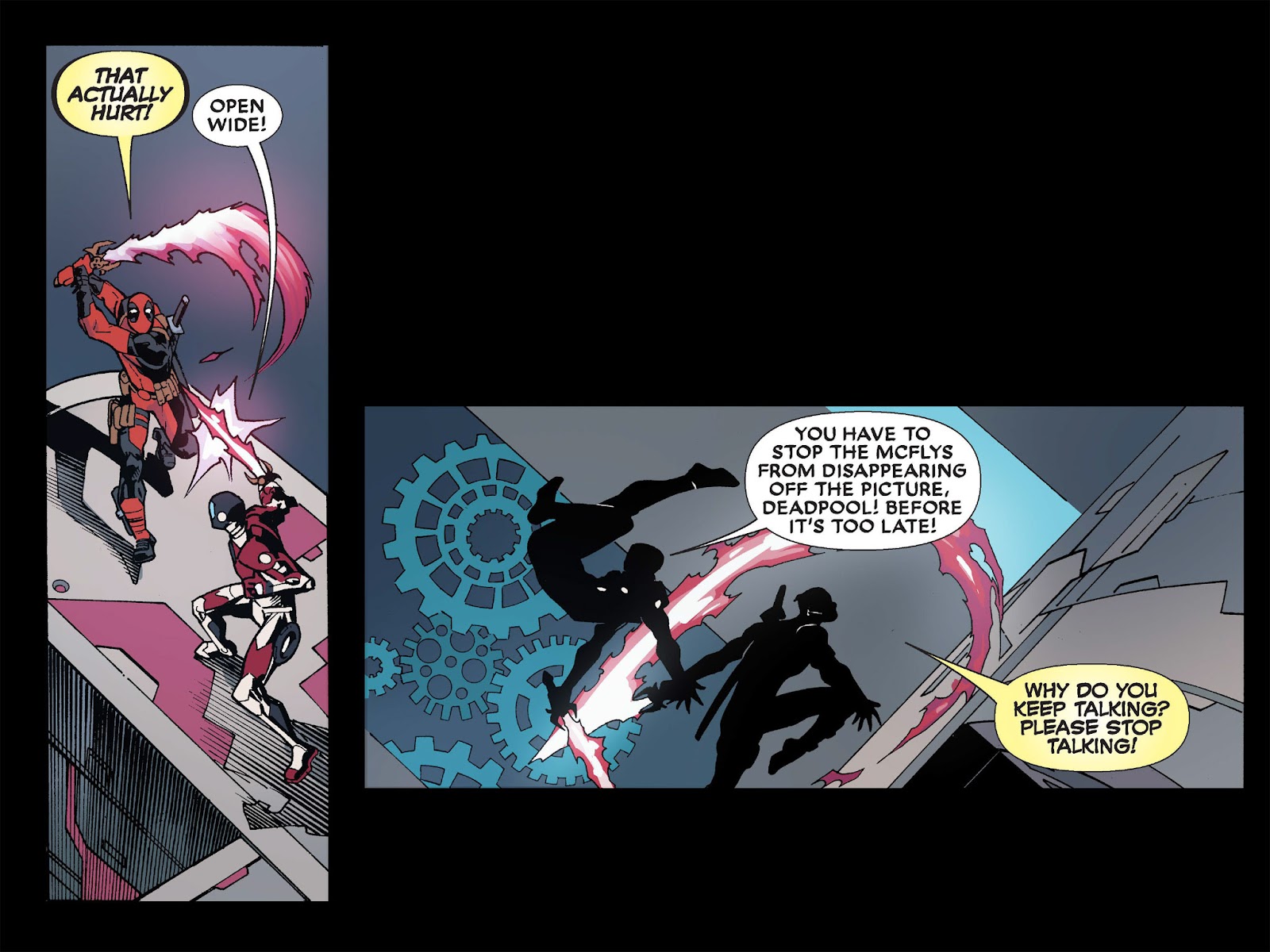 Deadpool & Cable: Split Second Infinite Comic Issue #4 - Page 45