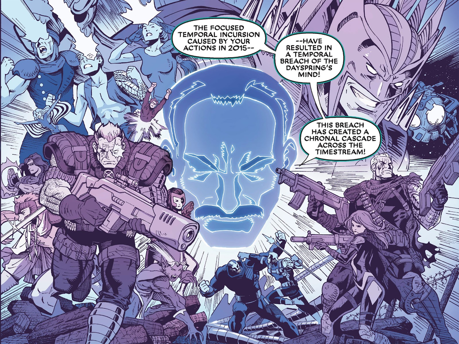 Deadpool & Cable: Split Second Infinite Comic Issue #4 - Page 49