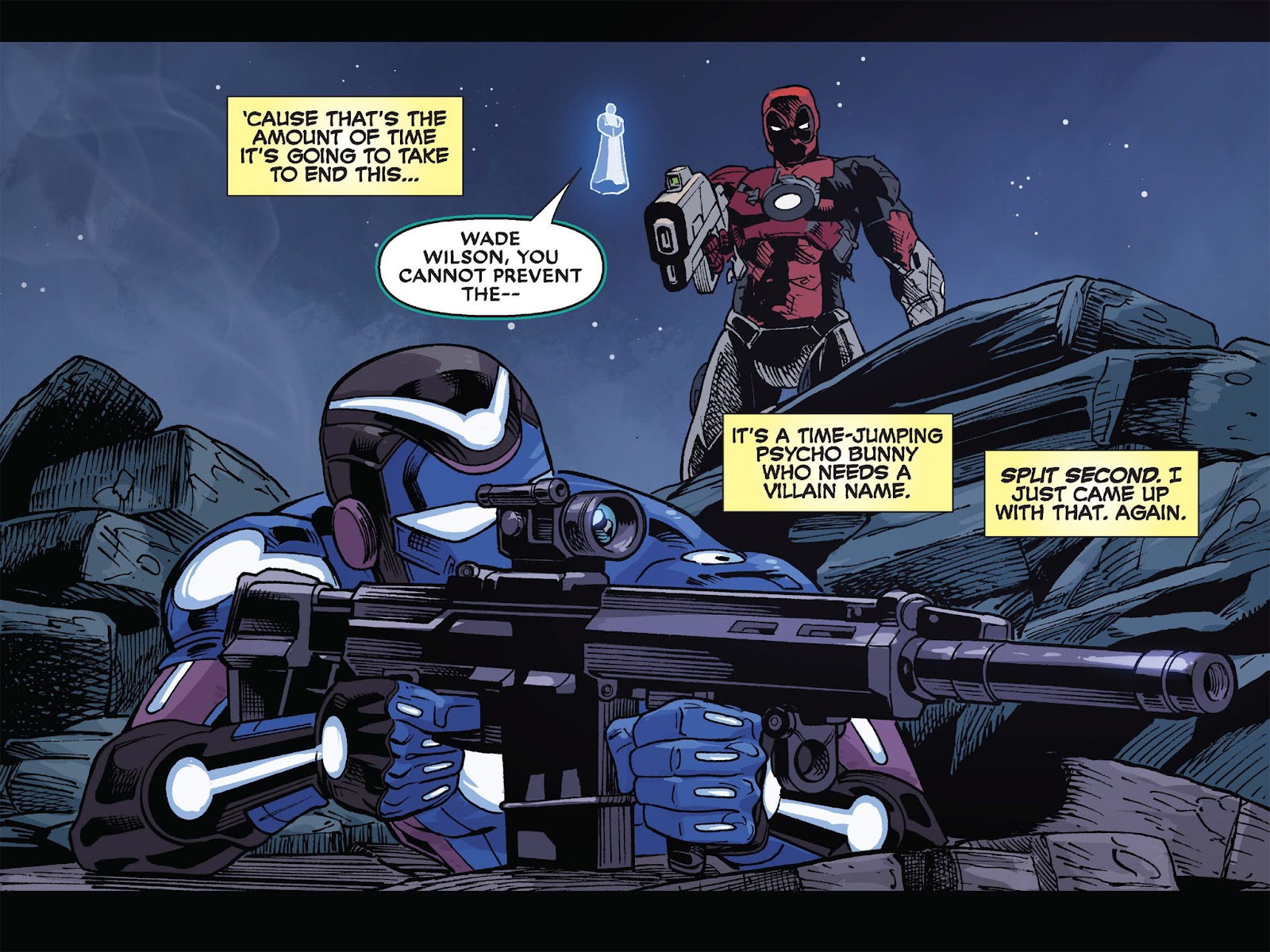 Deadpool & Cable: Split Second Infinite Comic Issue #5 - Page 58