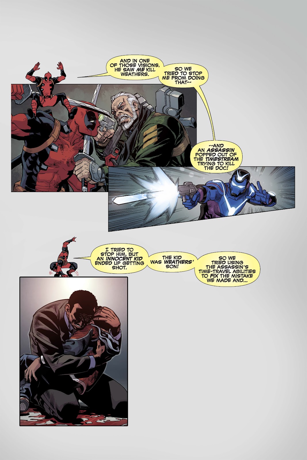 Deadpool & Cable: Split Second Infinite Comic Issue #6 - Page 4