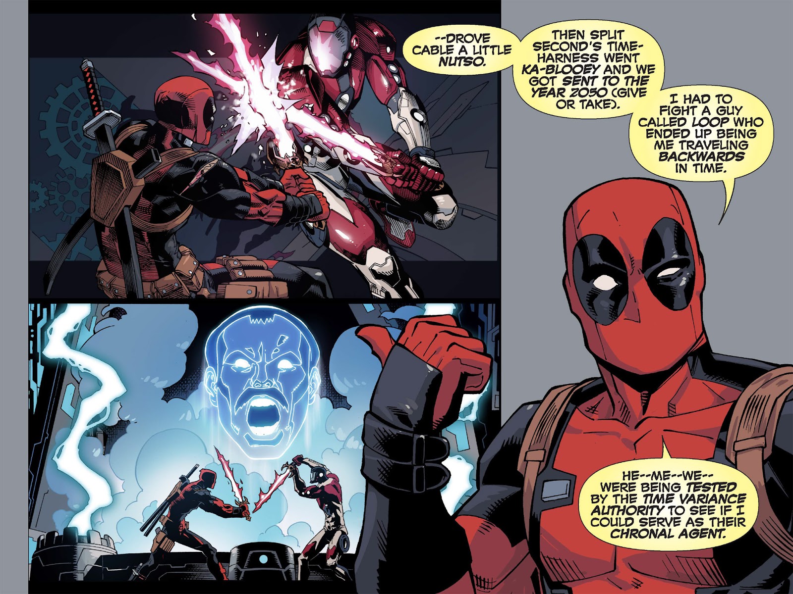 Deadpool & Cable: Split Second Infinite Comic Issue #6 - Page 6