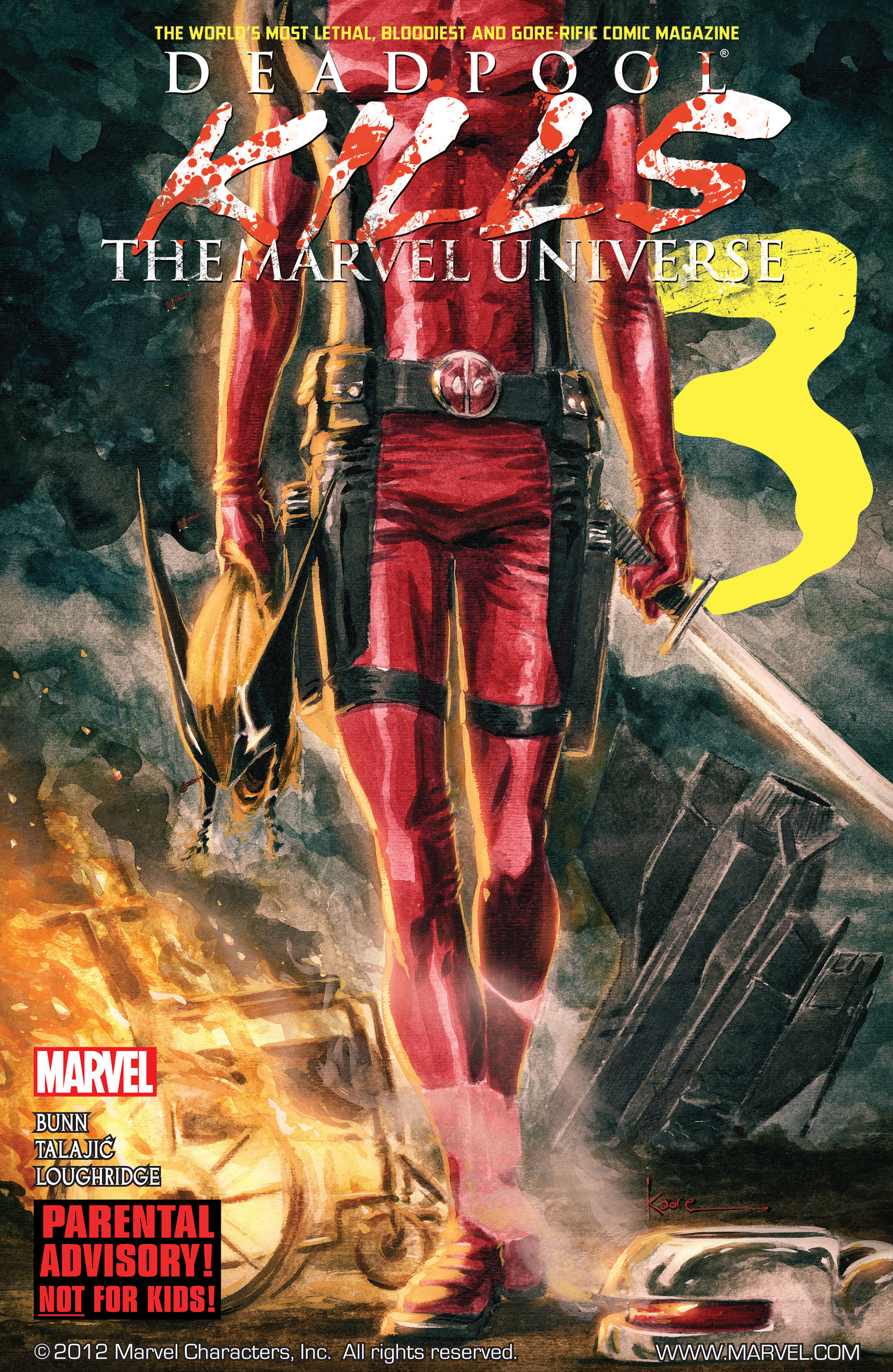 Deadpool Kills the Marvel Universe Issue #3 - Page 1