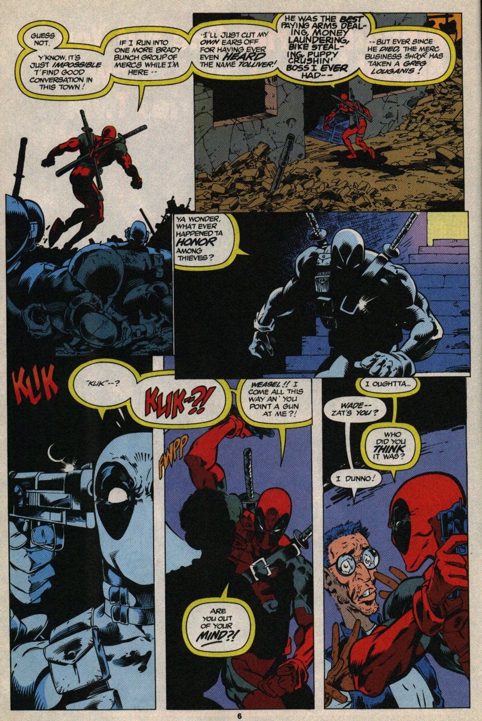 Deadpool: The Circle Chase Issue #1 - Page 6