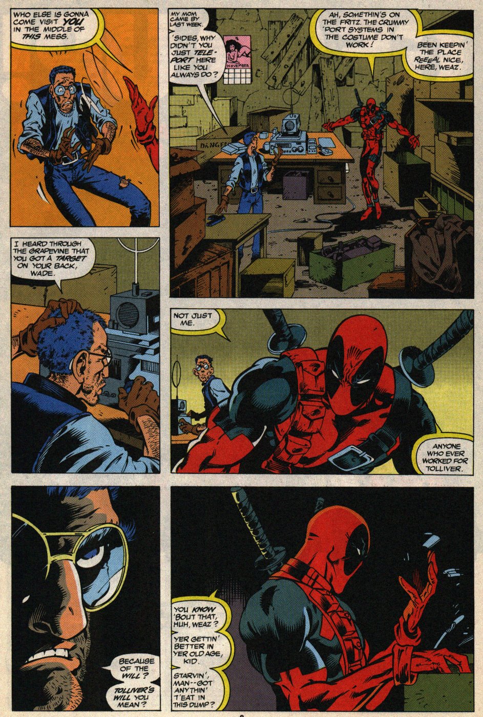 Deadpool: The Circle Chase Issue #1 - Page 7
