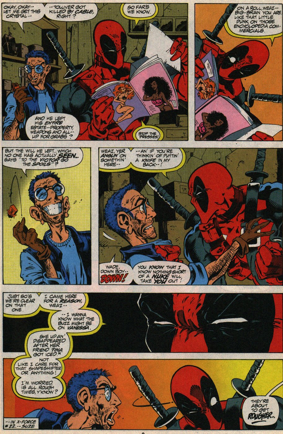 Deadpool: The Circle Chase Issue #1 - Page 8