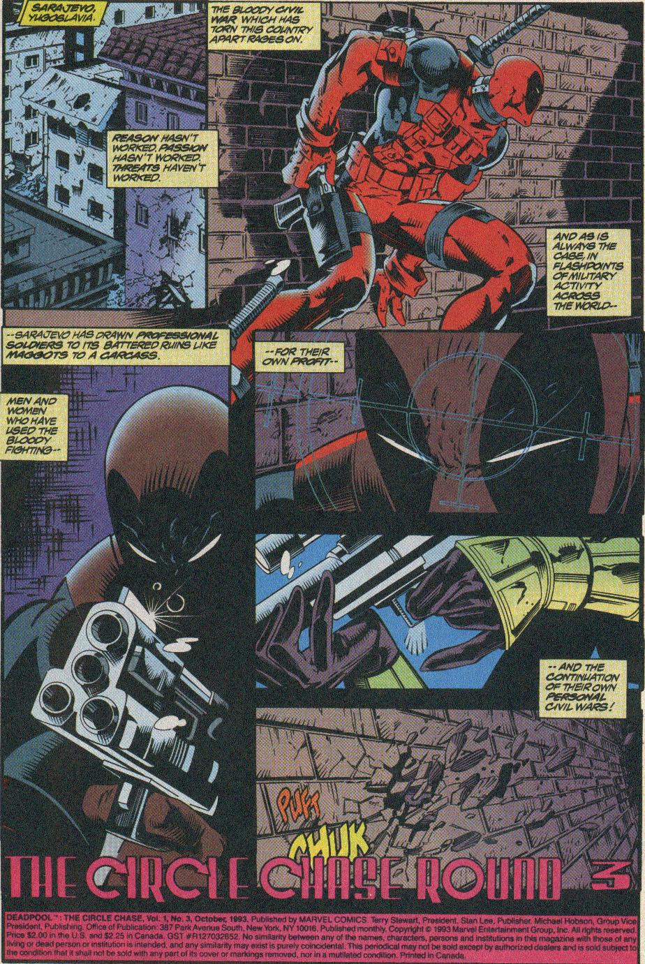 Deadpool: The Circle Chase Issue #3 - Page 2