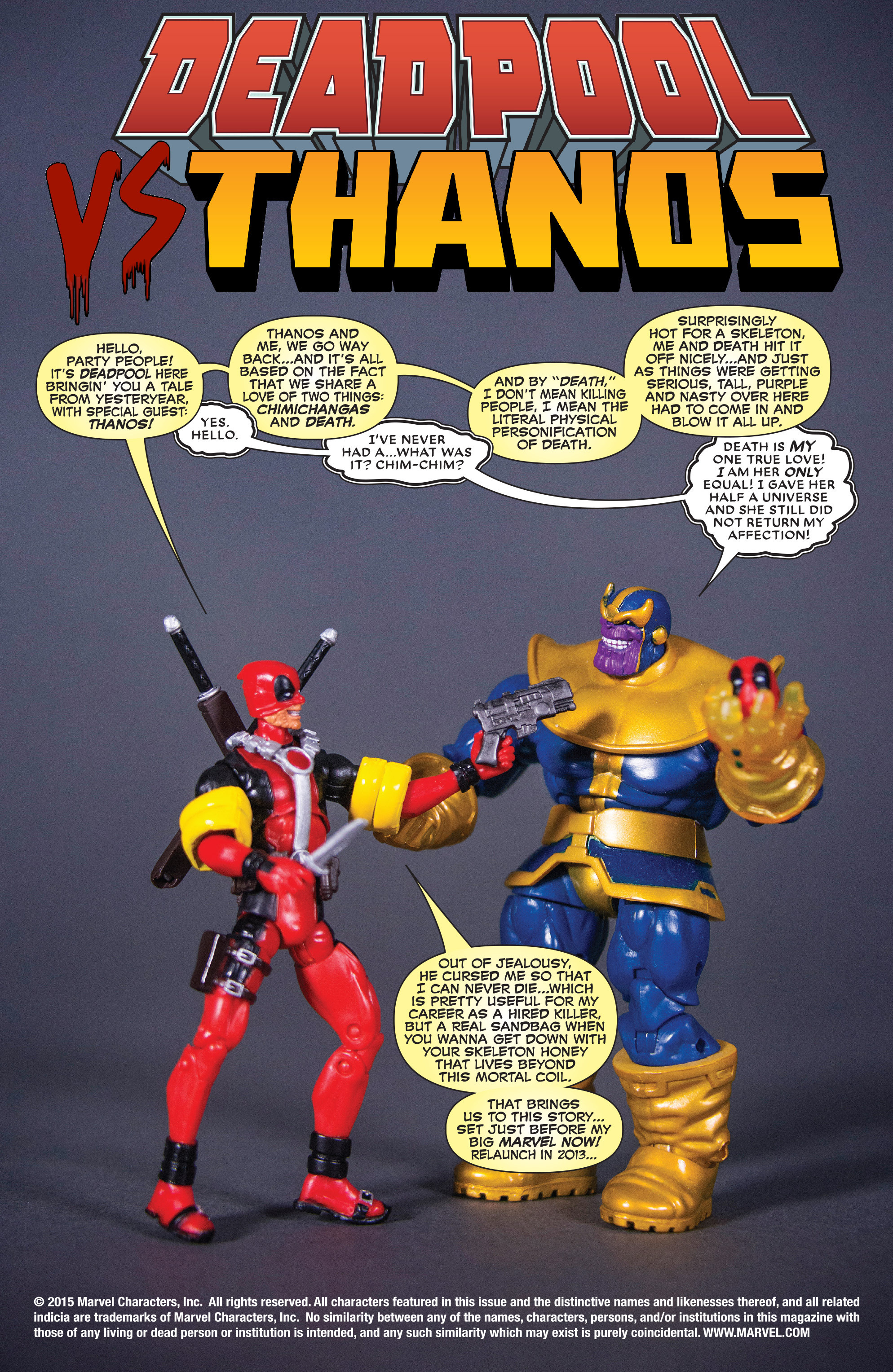 Deadpool vs. Thanos Issue #1 - Page 2
