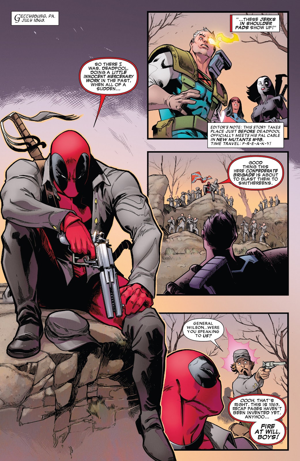 Deadpool vs. X-Force Issue #2 - Page 2