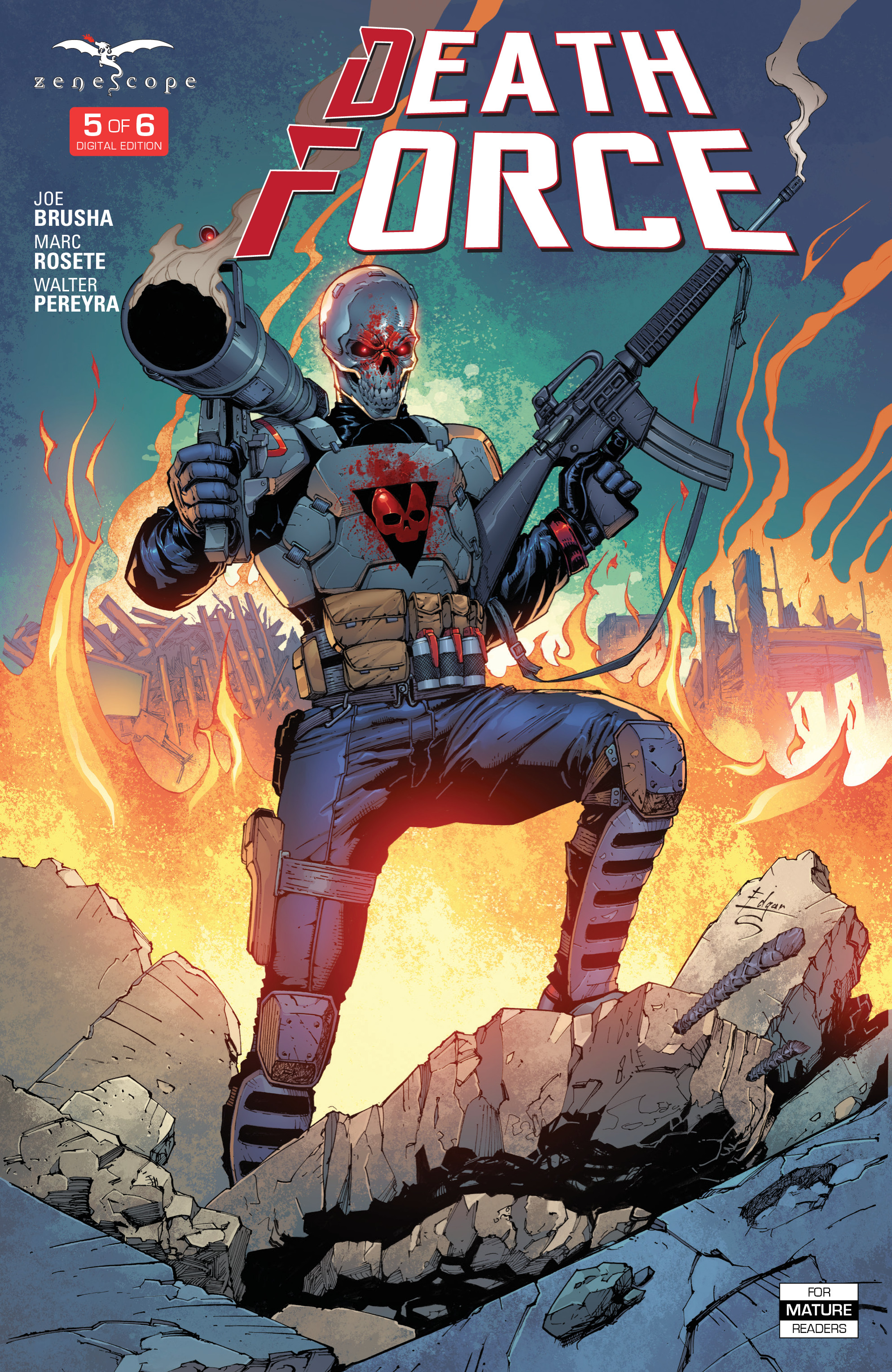 Death Force Issue #5 - Page 1