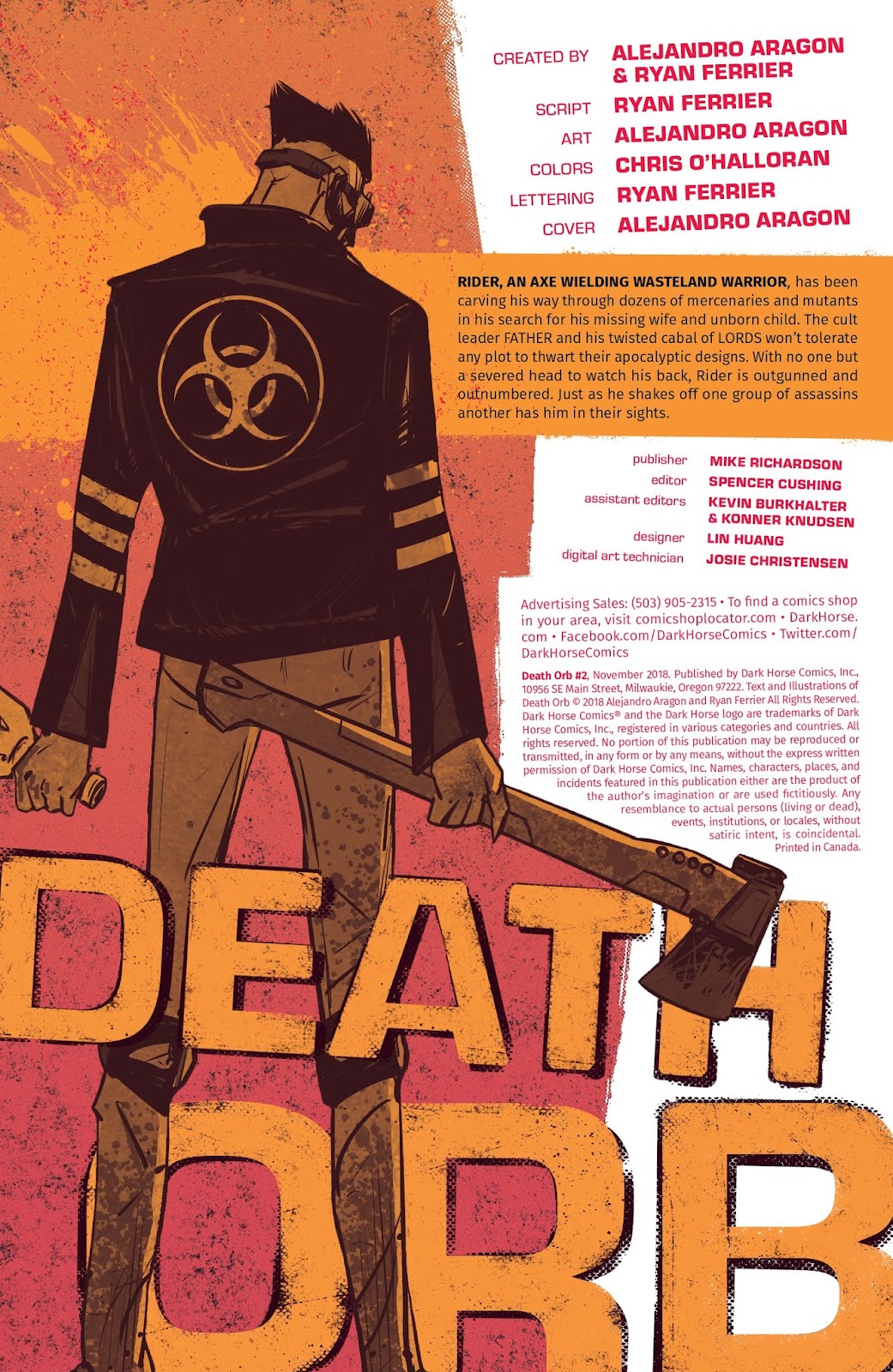 Death Orb Issue #2 - Page 2