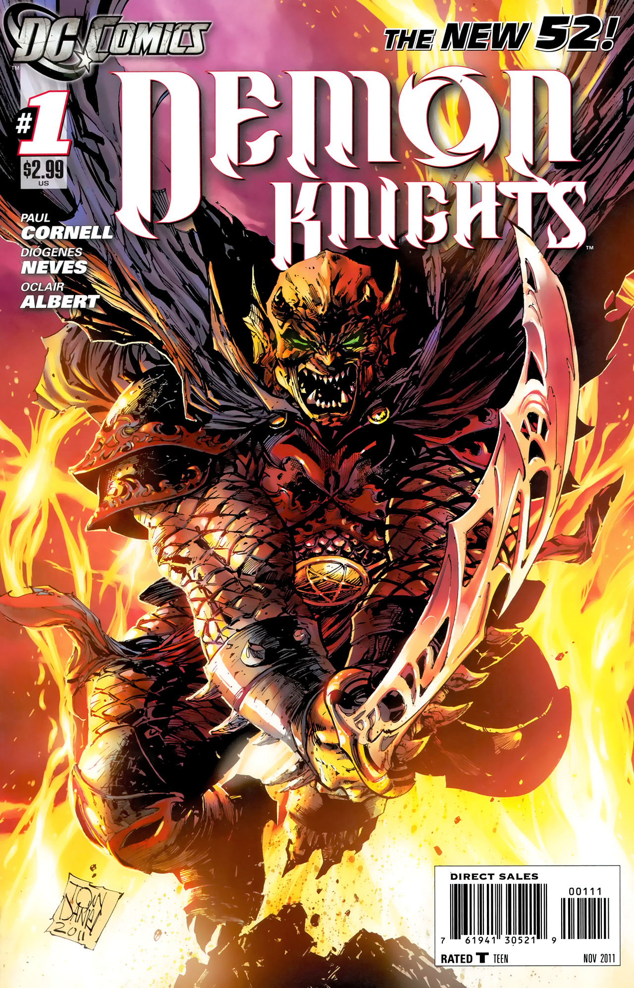 Demon Knights Issue #01 - Page 1