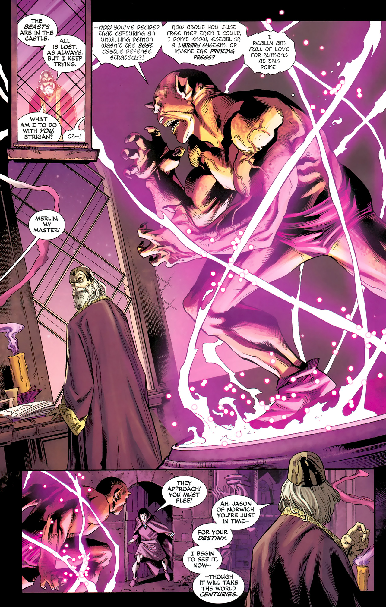Demon Knights Issue #01 - Page 5