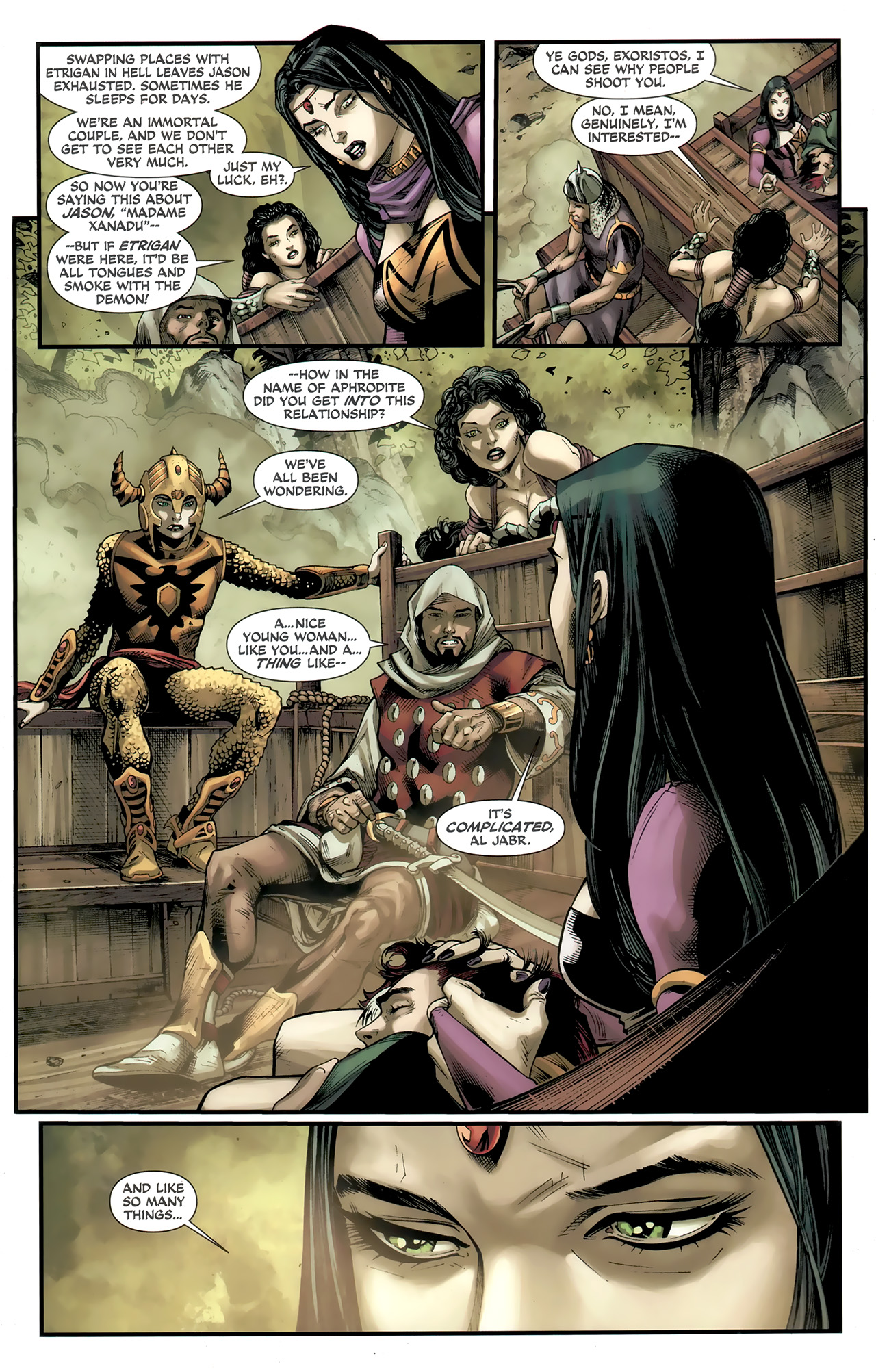 Demon Knights Issue #08 - Page 3