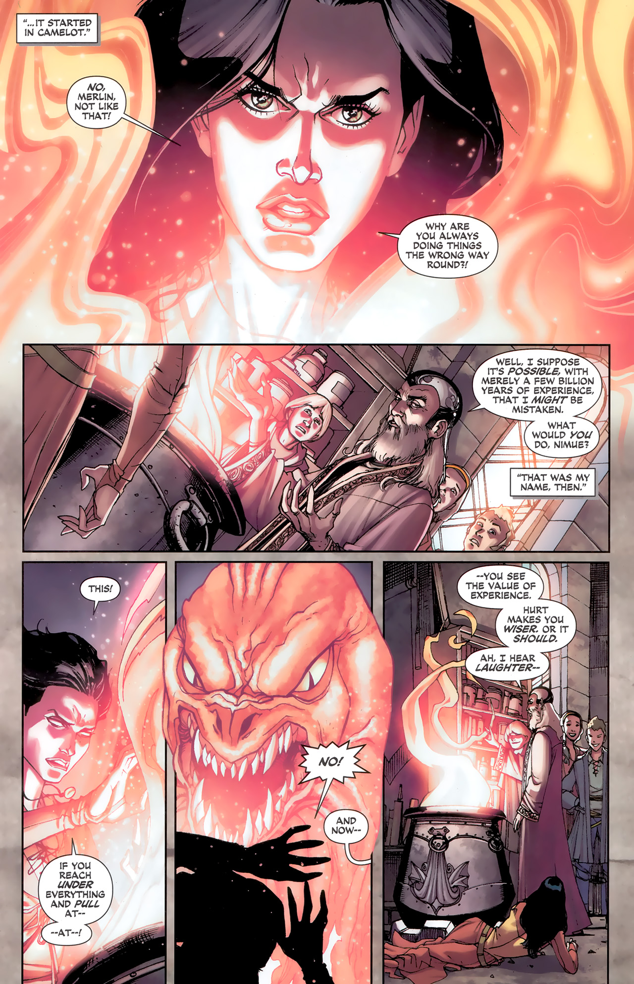 Demon Knights Issue #08 - Page 4