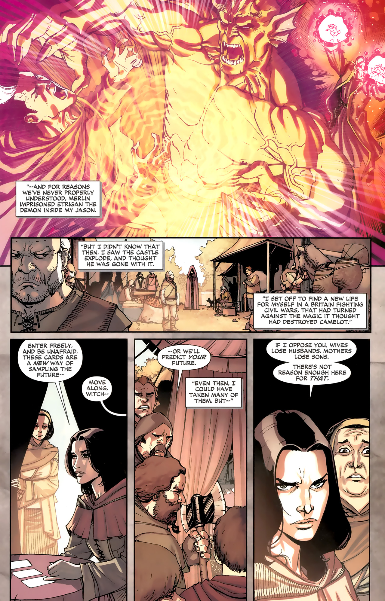 Demon Knights Issue #08 - Page 9