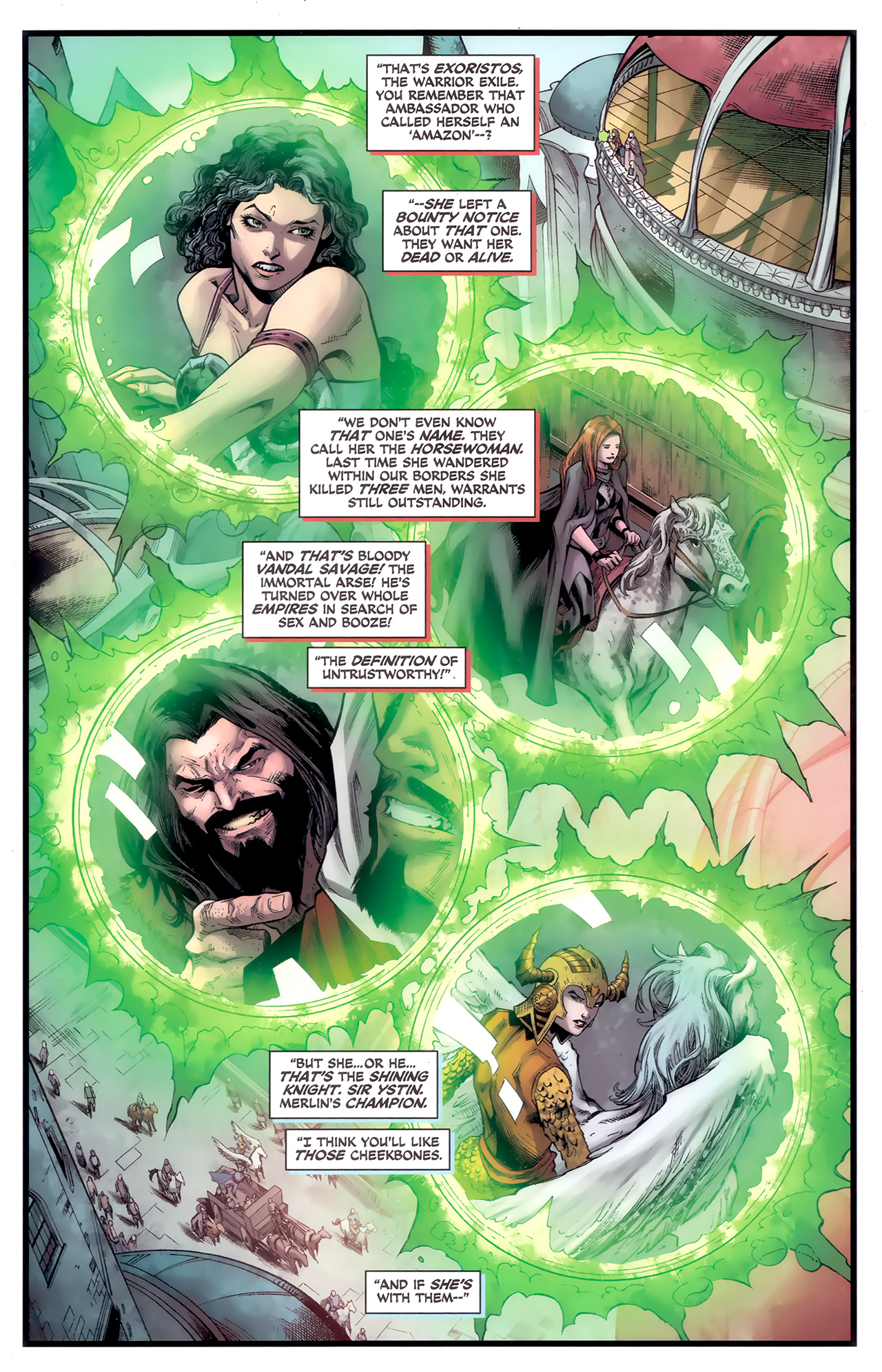 Demon Knights Issue #09 - Page 4