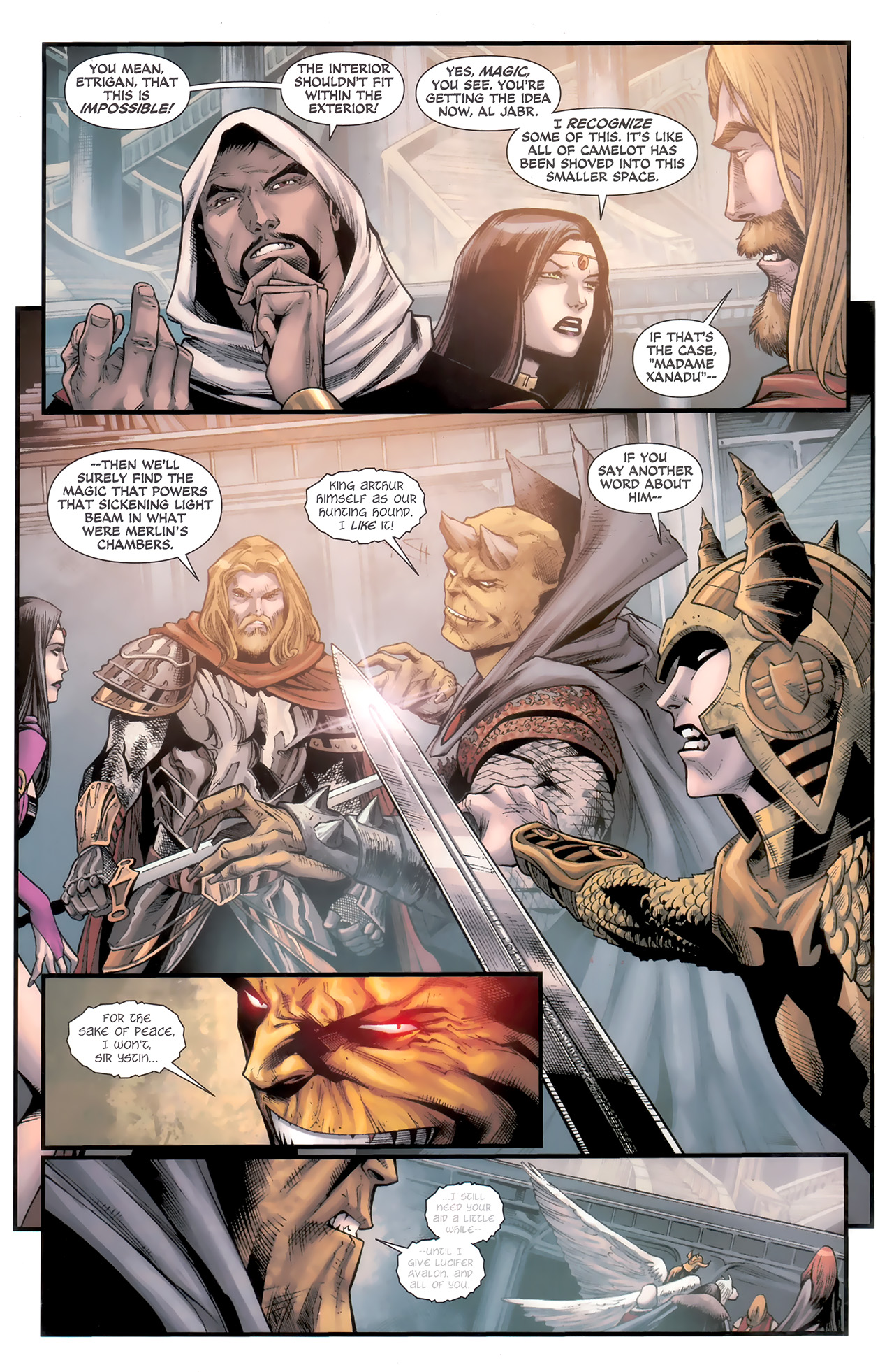 Demon Knights Issue #12 - Page 3