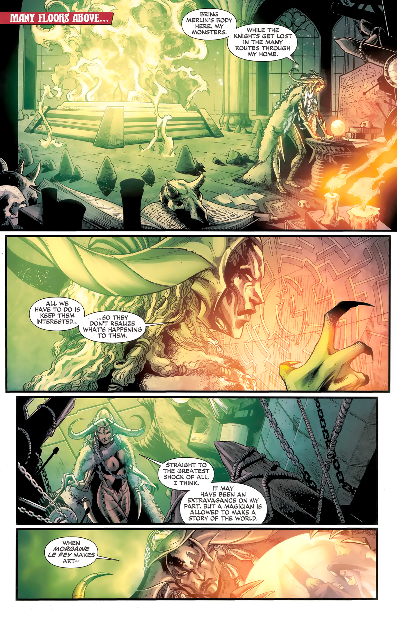 Demon Knights Issue #12 - Page 4