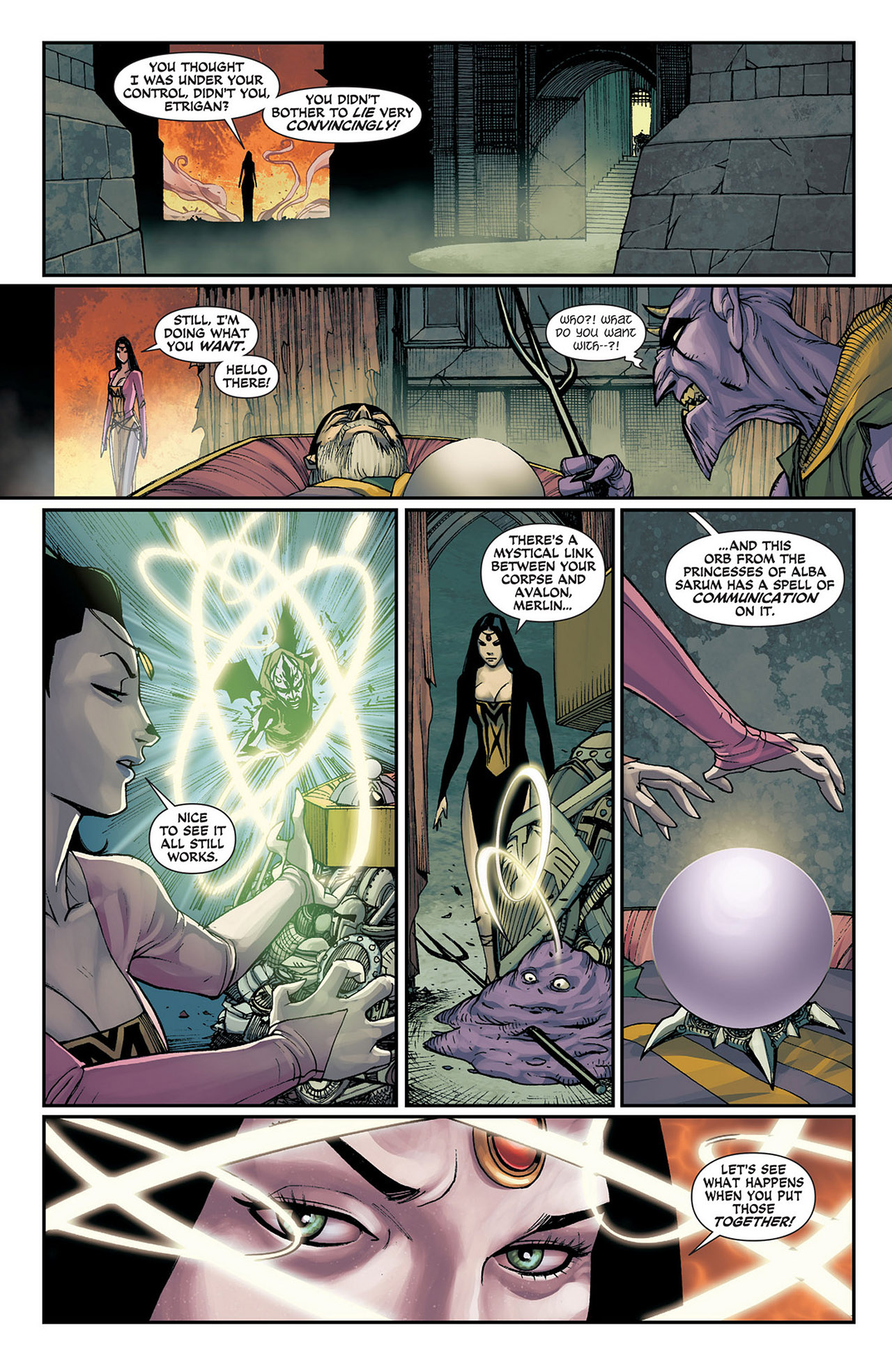 Demon Knights Issue #14 - Page 7
