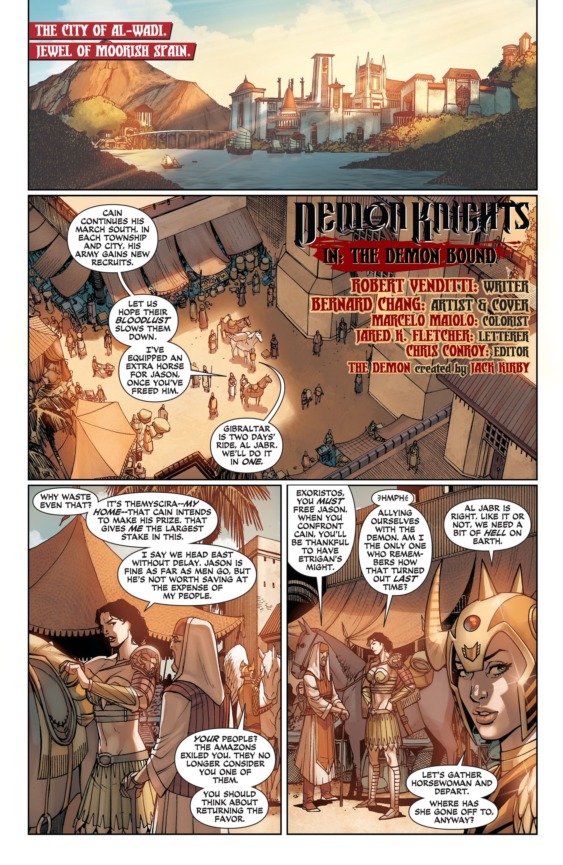 Demon Knights Issue #17 - Page 5