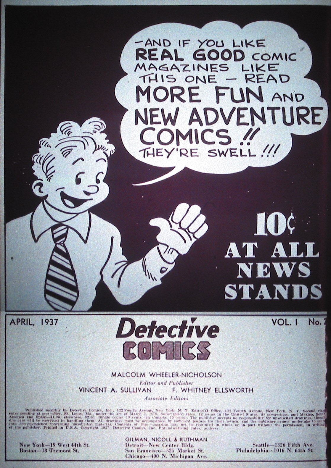 Detective Comics (1937) Issue #2 - Page 2