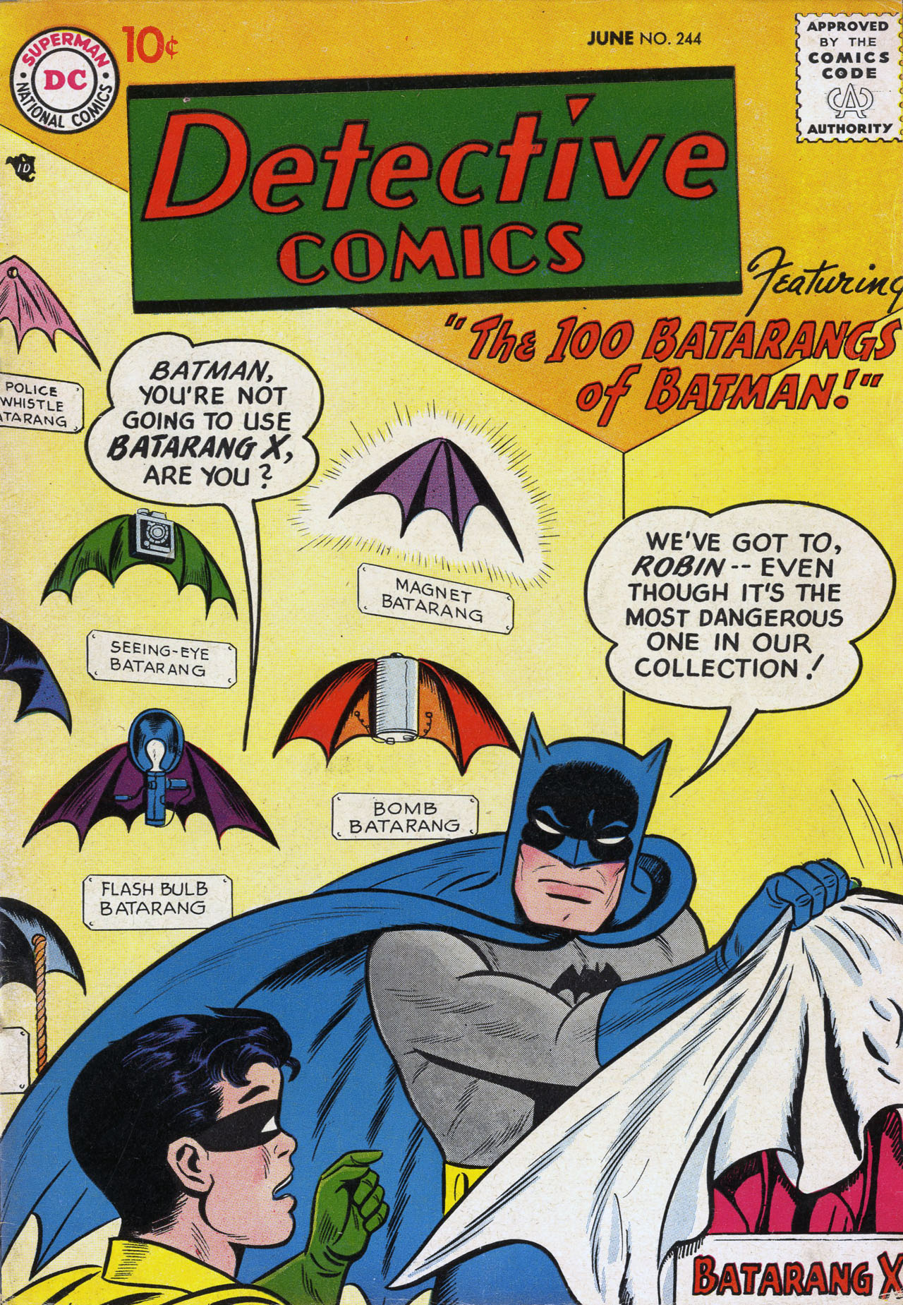 Detective Comics (1937) Issue #244 - Page 1